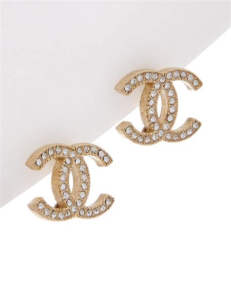 chanel cc earrings selfridges|chanel earrings price euro.